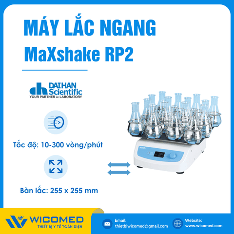 Máy Lắc Ngang 10 - 300 Vòng/Phút Daihan MaXshake RP2