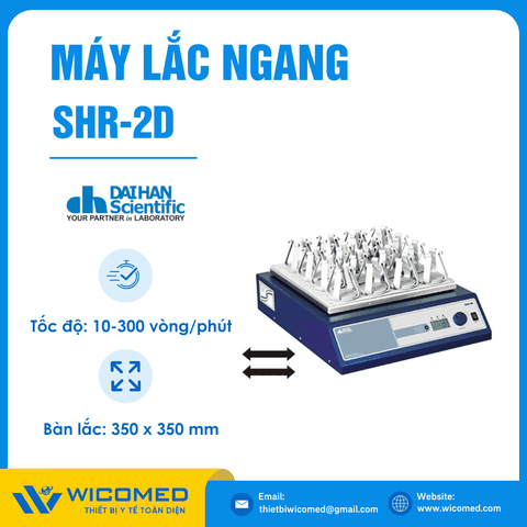 Máy Lắc Ngang 10 - 300 Vòng/Phút Daihan SHR-2D