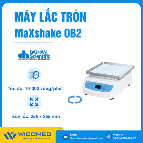Máy Lắc Tròn 10 - 300 Vòng/Phút Daihan MaXshake OB2
