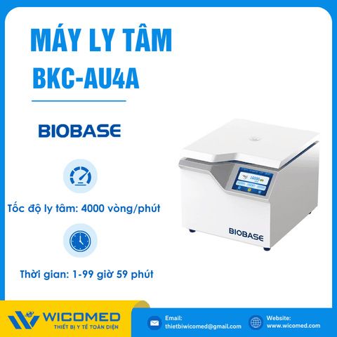 Máy Ly Tâm 4000 Vòng/Phút Biobase BKC-AU4A
