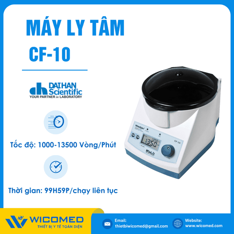 Máy Ly Tâm 13500 Vòng/ Phút Daihan CF-10