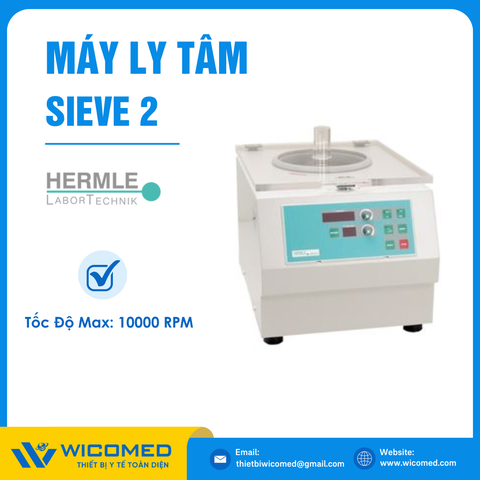 Máy Ly Tâm Lọc Tách Hermle Sivea 2