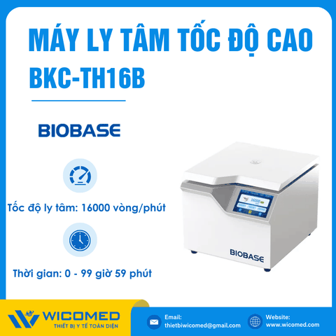 Máy Ly Tâm Tốc Độ Cao 16000 Vòng/Phút Biobase BKC-TH16B