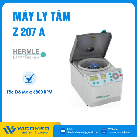 Máy Ly Tâm Đức Hermle Z207A