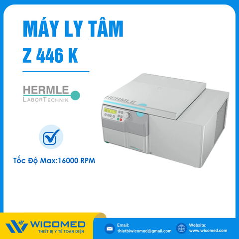 Máy Ly Tâm Lạnh Đa Năng Hermle Đức Z446K