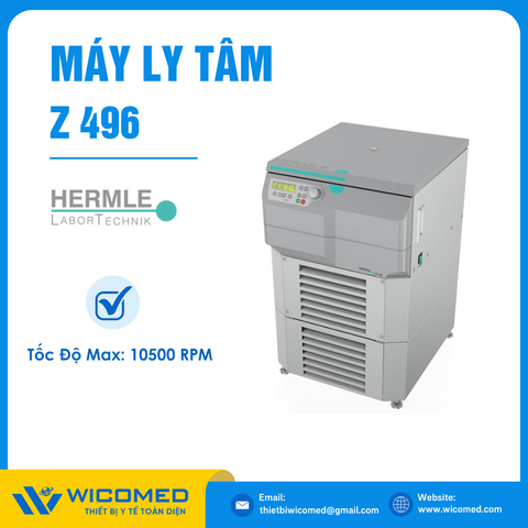 Máy Ly Tâm Tốc Độ Cao Hermle Z 496