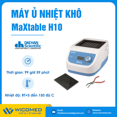 Máy Ủ Nhiệt Khô 150 Độ Daihan MaXtable H10