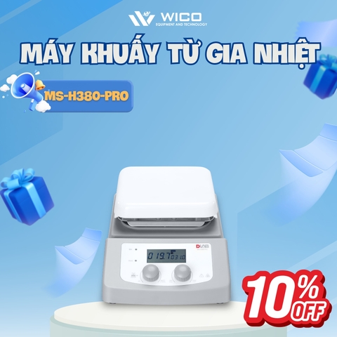 Máy Khuấy Từ Gia Nhiệt MS-H380-Pro | Tối đa 380 độ C