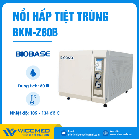 Nồi Hấp Sấy Chân Không 80 Lít Biobase BKM-Z80B