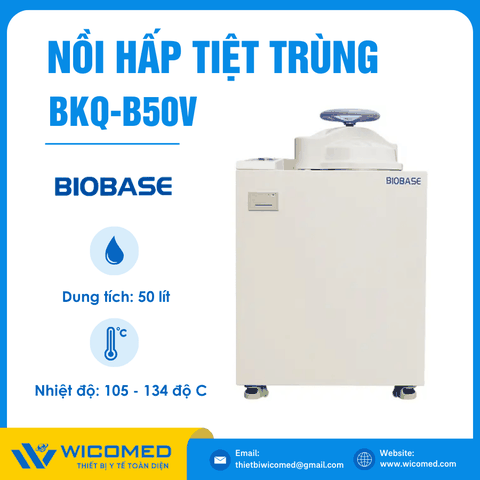 Nồi Hấp Sấy Chân Không 50 Lít Biobase BKQ-B50V