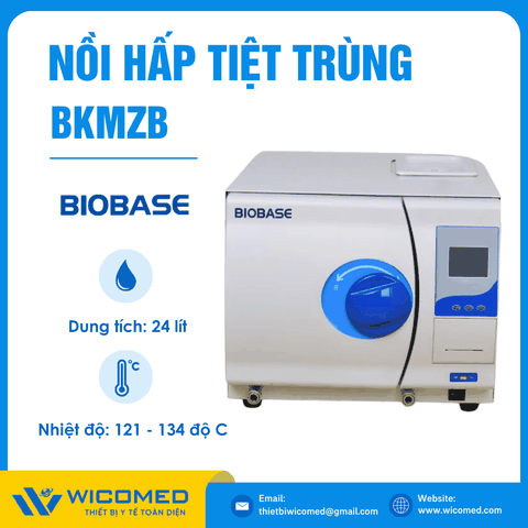 Nồi Hấp Để Bàn Sấy Chân Không 23 Lít Biobase BKMZB