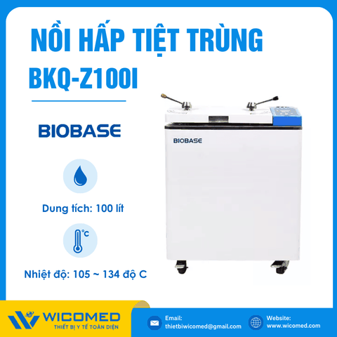 Nồi hấp Tiệt Trùng Kiểu Đứng 100 Lít Biobase BKQ-Z100I
