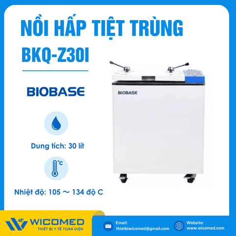 Nồi hấp Tiệt Trùng 30 Lít Biobase BKQ-Z30I
