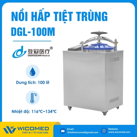 Nồi Hấp Tiệt Trùng Sấy Chân Không Dengguan DGL-100M | 100 Lít