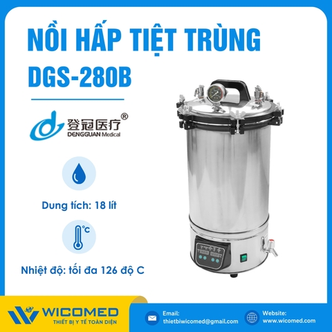 Nồi Hấp Tiệt Trùng Để Bàn Dengguan DGS-280 B | 18 Lít
