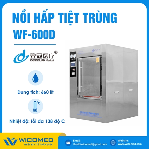 Nồi Hấp Tiệt Trùng Dengguan WF-600D | 660 Lít