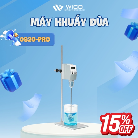 Máy Khuấy Đũa Màn Hình LCD OS20-Pro | 20 Lít (Nước)