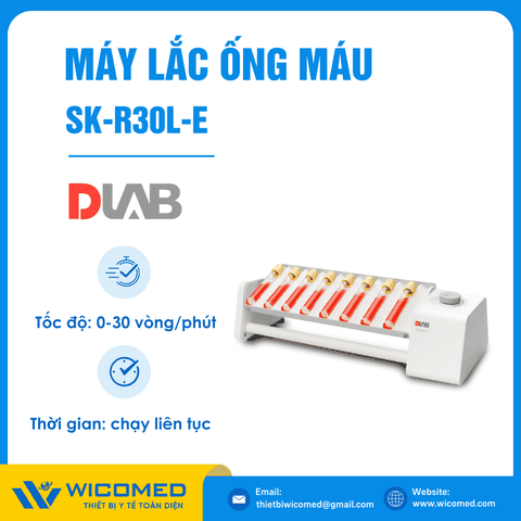 Máy Lắc Ống Máu Kiểu Bập Bênh Dlab SK-R30L-E