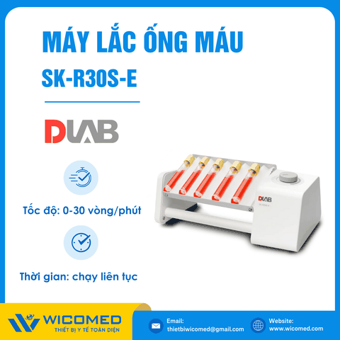 Máy Lắc Ống Máu Kiểu Bập Bênh Dlab SK-R30S-E