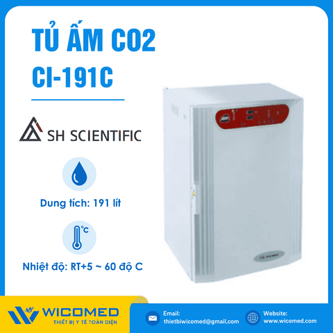 Tủ Ấm CO2 191 Lít SH Scientific CI-191C