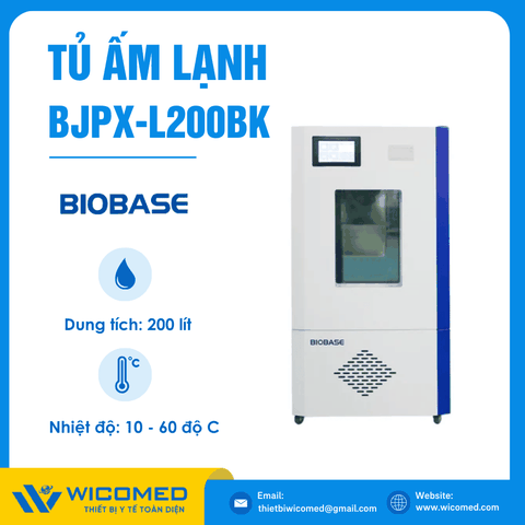 Tủ Ấm Lạnh 200 Lít Biobase BJPX-L200BK