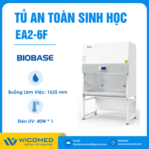 Tủ An Toàn Sinh Học Cấp II 1800mm Biobase EA2-6F (Màn Hình Cảm Ứng)