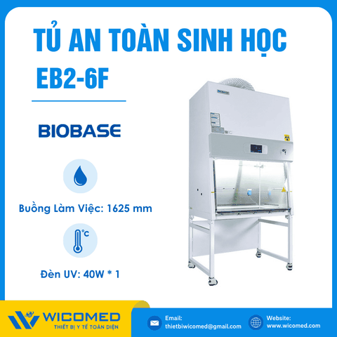 Tủ An Toàn Sinh Học Cấp II 1800mm Biobase EB2-6F (Màn Hình Cảm Ứng)