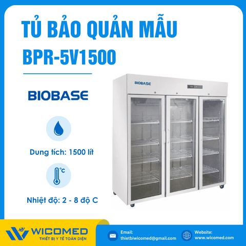 Tủ Bảo Quản Dược Phẩm - Vắc Xin 1500 Lít Biobase BPR-5V1500