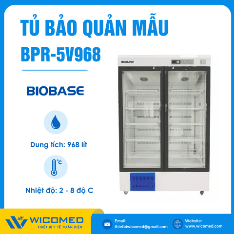 Tủ Bảo Quản Dược Phẩm - Vắc Xin 968 Lít Biobase BPR-5V968