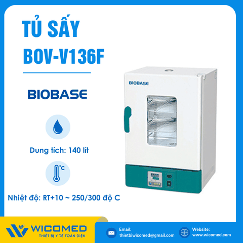 Tủ Sấy Đối Lưu Cưỡng Bức 140 Lít Biobase BOV-V136F