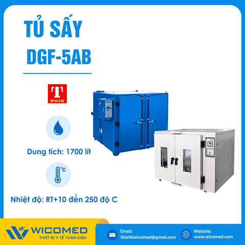 Tủ Sấy Dung Tích Lớn 1700 Lít Taisite DGF-5AB