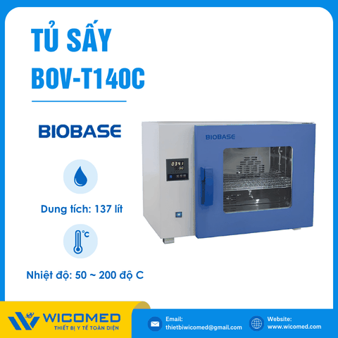 Tủ Sấy Để Bàn 137 Lít Biobase BOV-T140C