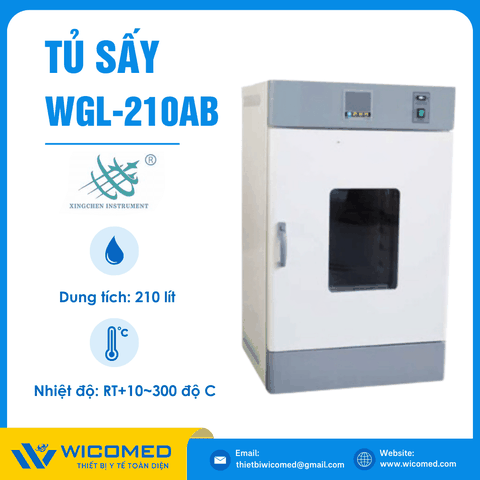 Tủ Sấy Đối Lưu Cưỡng Bức 210 Lít Xingchen WGL-210AB