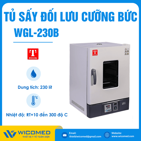 Tủ Sấy Đối Lưu Cưỡng Bức 230 Lít Taisite WGL-230B