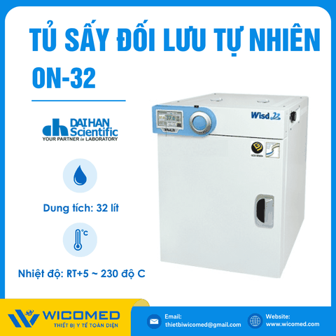 Tủ Sấy Đối Lưu Tự Nhiên Daihan Hàn Quốc ON-32 | 32 Lít