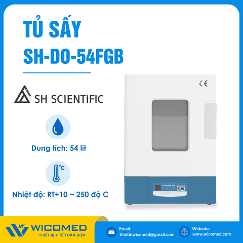 Tủ Sấy Cưỡng Bức 54 LítSH Scientific SH-DO-54FGB