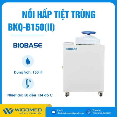Nồi Hấp Tiệt Có Sấy Biobase BKQ-B150(II) | 150 Lít