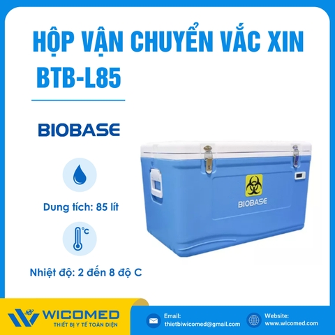 Hộp Vận Chuyển Vacxin/ Dược 2-8 độ C BTB-85 | 85 Lít