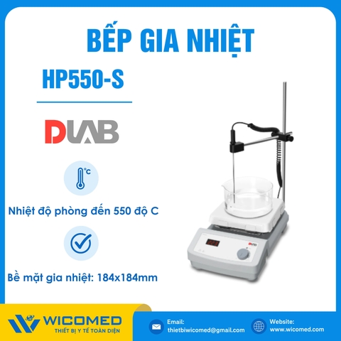 Bếp Gia Nhiệt Bao Gồm Cảm Biến HP550-S | Tối Đa 550 độ C
