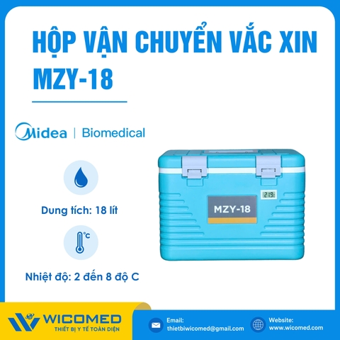 Hộp Vận Chuyển Vacxin/ Dược 2-8 độ C MZY-18 | 18 Lít