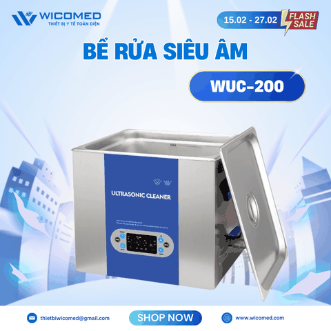 Bể Rửa Siêu Âm 20 Lít Jiayuanda WUC-200