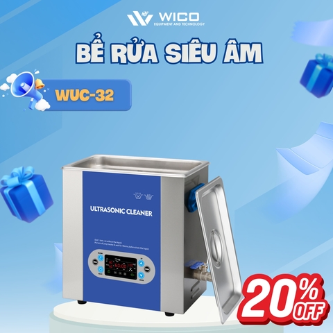 Bể Rửa Siêu Âm 3.2 Lít Jiayuanda WUC-32