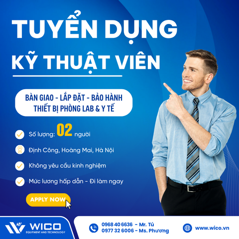 WICO - TUYỂN DỤNG NHÂN VIÊN KỸ THUẬT