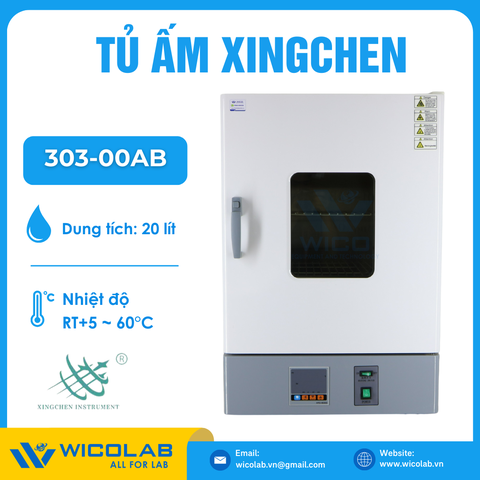 Tủ Ấm Vi Sinh 20 Lít Xingchen 303-00AB | Buồng Inox
