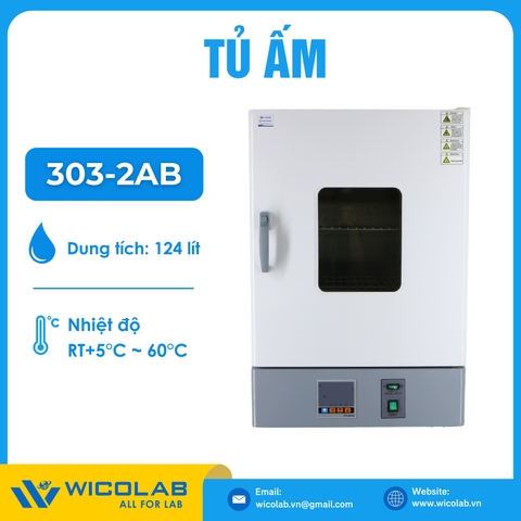 Tủ Ấm Vi Sinh 124 Lít Xingchen 303-2AB | Buồng Inox