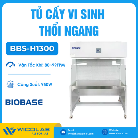 Tủ Cấy Vi Sinh Thổi Ngang Biobase Trung Quốc BBS-H1300 | Nâng Hạ Chỉnh Điện