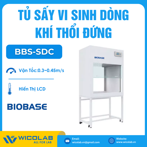 Tủ Cấy Vi Sinh Dòng Khí Thổi Đứng Biobase Trung Quốc BBS-SDC | 1.44m