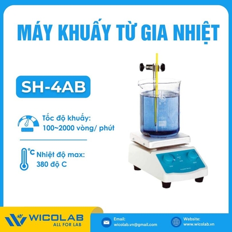 Máy Khuấy Từ Gia Nhiệt Xingchen - Trung Quốc SH-4AB