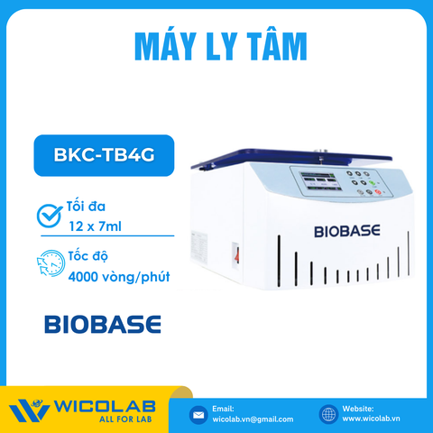 Máy Ly Tâm Rửa Hồng Cầu Biobase - Trung Quốc BKC-TB4G