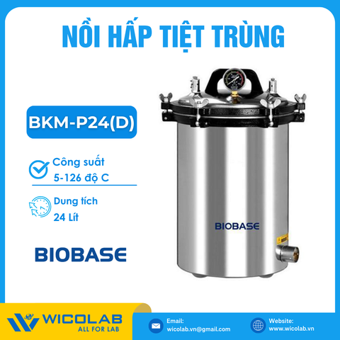 Nồi Hấp Tiệt Trùng Để Bàn Biobase BKM-P24(D) | 24 Lít